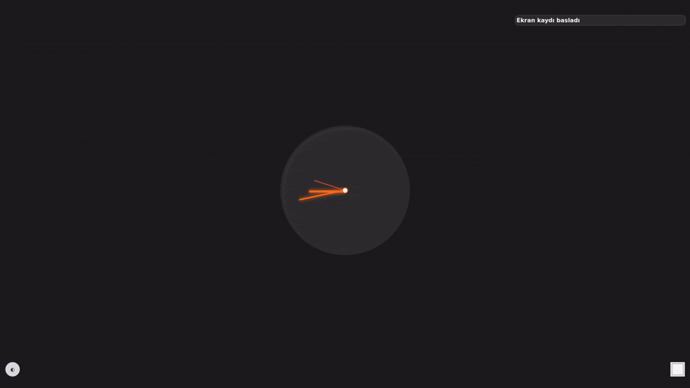 Analog-Clock-App Demo GIF