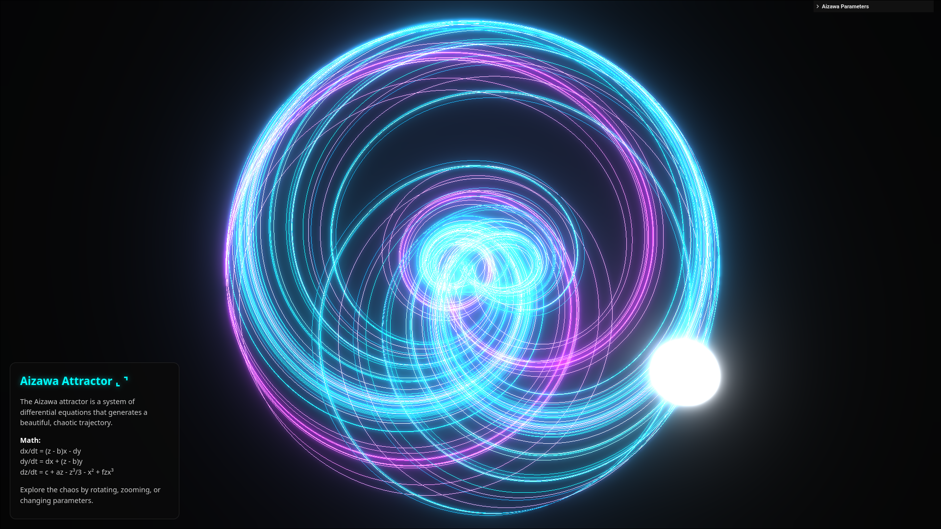 aizawa-attractor Demo Image