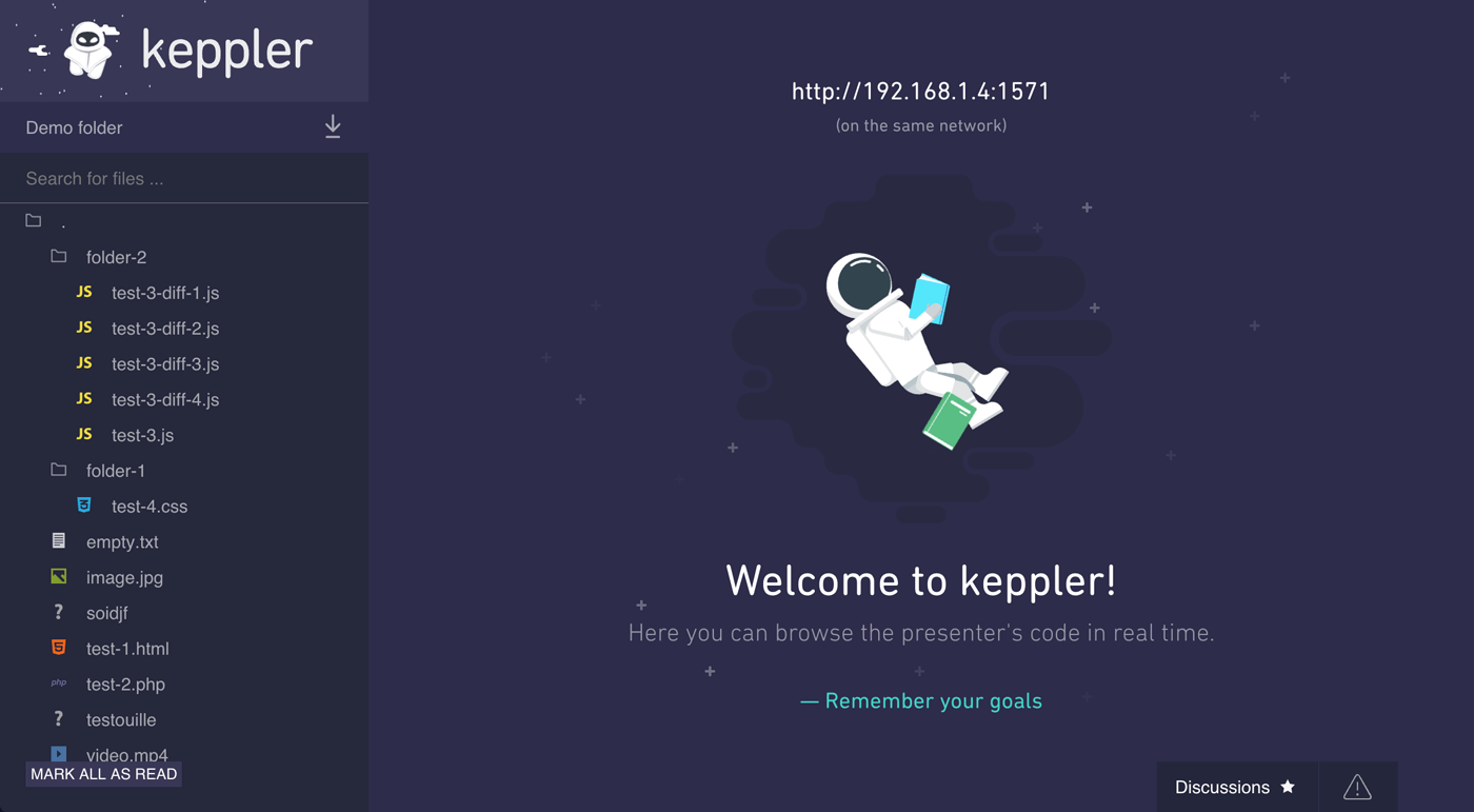 Keppler Demo Image