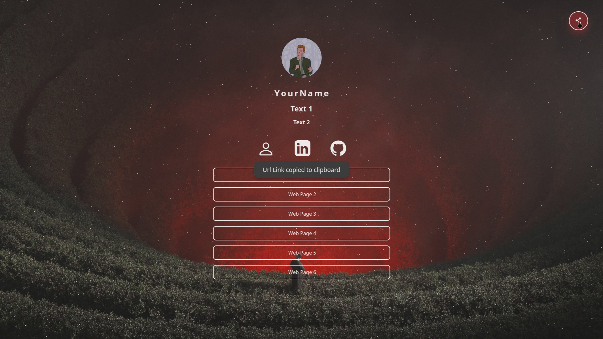 linktree-better-clone Demo Image